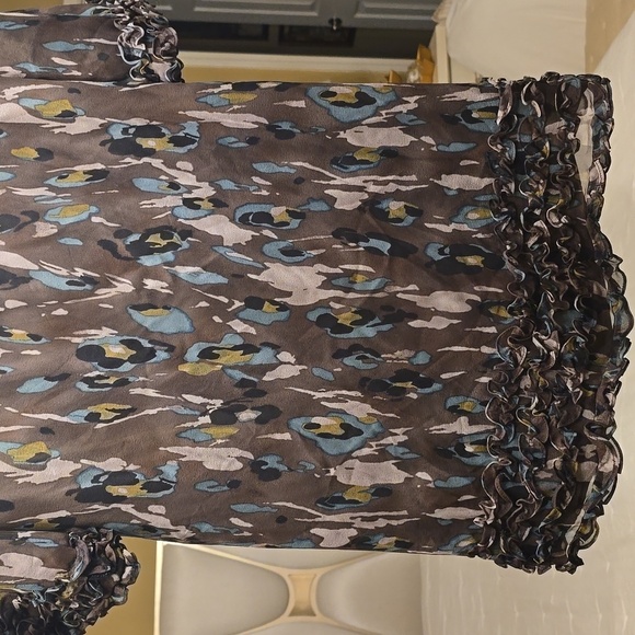 Walter Baker Silk Multicolor Abstract Mini Dress - Picture 4 of 14